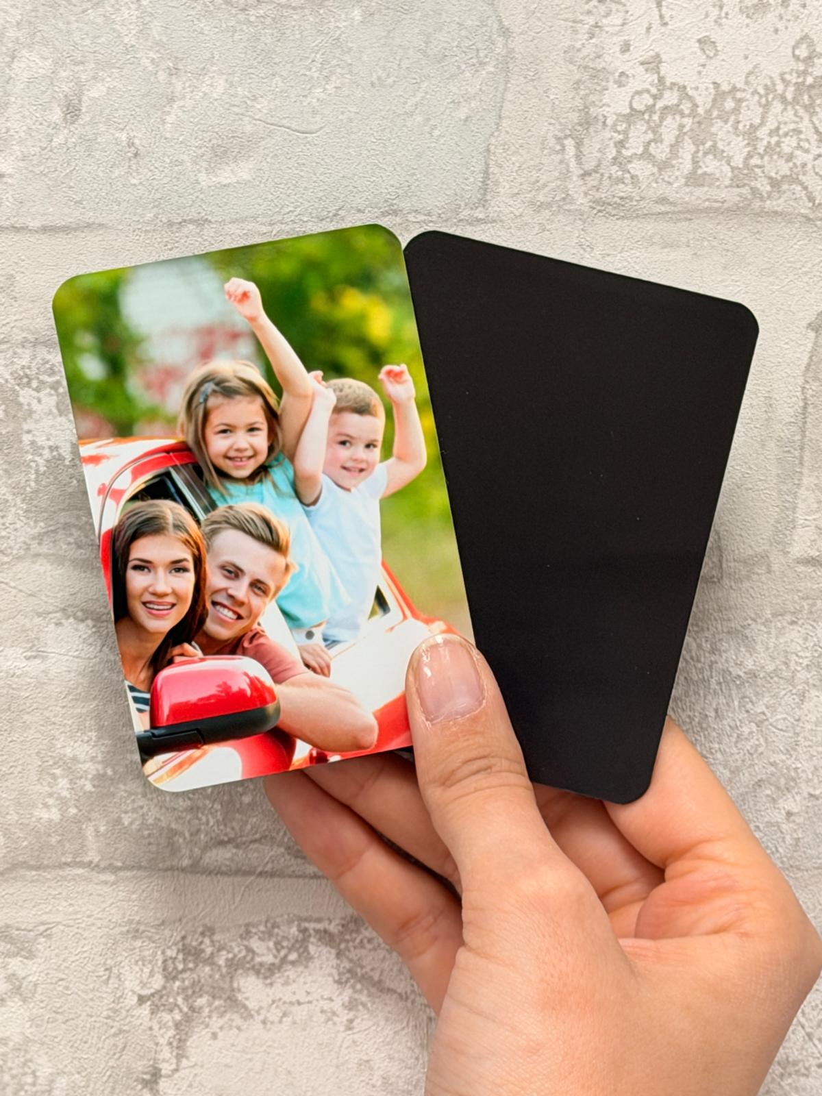 6 Imanes personalizados 7x10 cm con foto